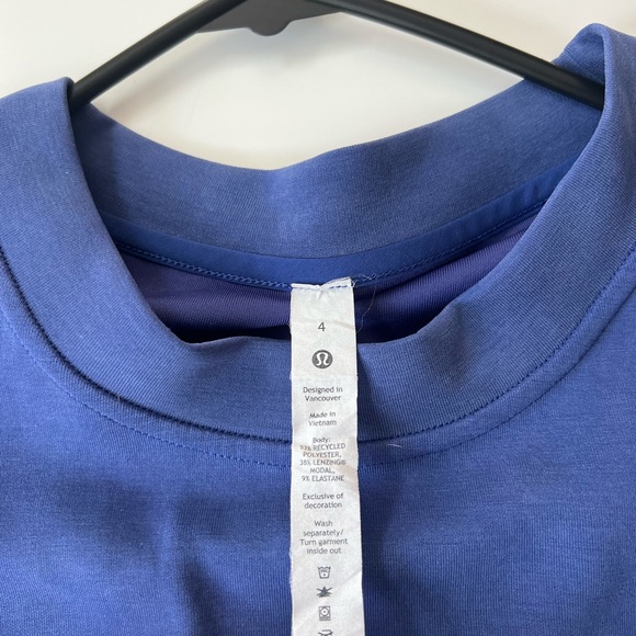 Lululemon Perfectly Oversized Crew * Softstreme - Psychic size 4 - Picture 3 of 4